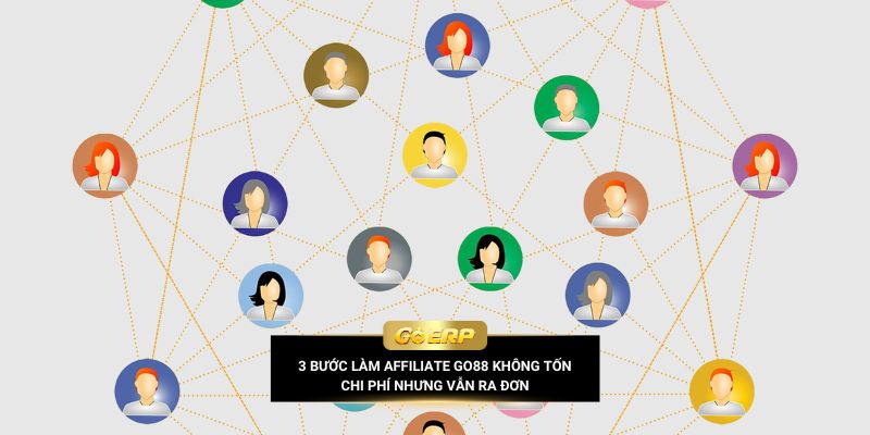 3 bước làm affiliate Go88 không tốn chi phí nhưng vẫn ra đơn