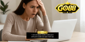 7 lỗi affiliate Go88 đang âm thầm đốt sạch hoa hồng của bạn