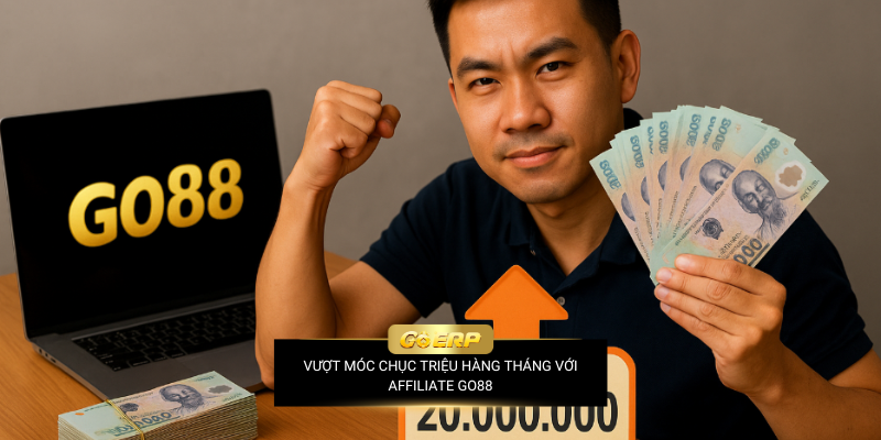 Bí quyết giúp đạt affiliate trên 20 triệu mỗi tháng tại Go88