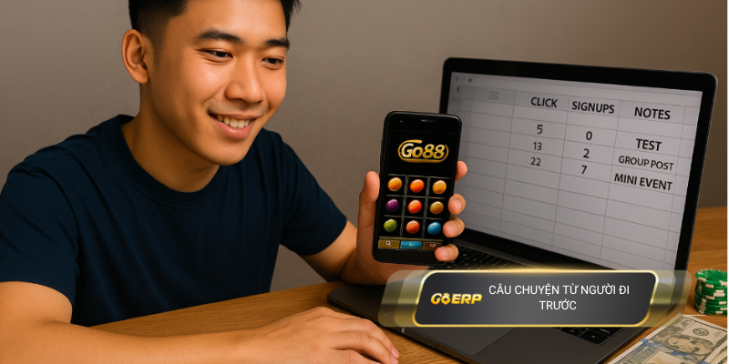 Case Study: Newbie click affiliate Go88 trong 2 tuần