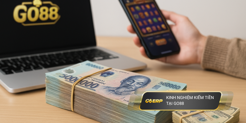 Kinh nghiệm kiếm tiền Go88 – Không màu hồng như bạn nghĩ