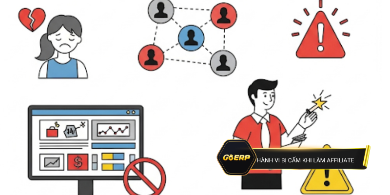Những hành vi gian lận bị cấm khi làm affiliate Go88