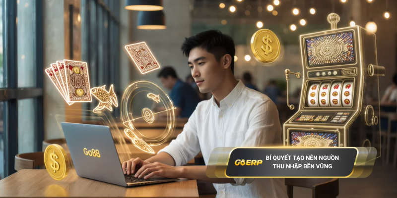 5 bí quyết kiếm tiền online bền vững cùng Go88